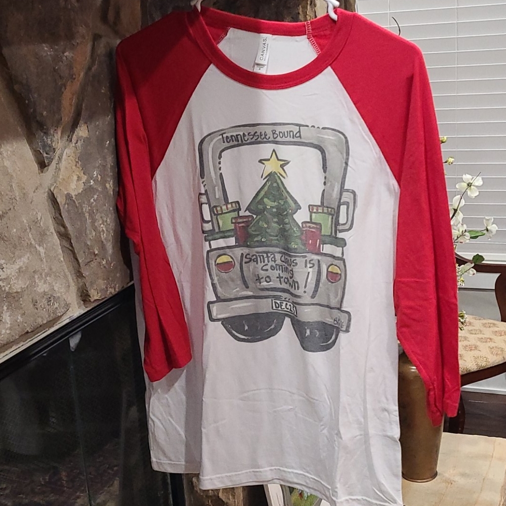 GUC Tennessee Bound Christmas Top M